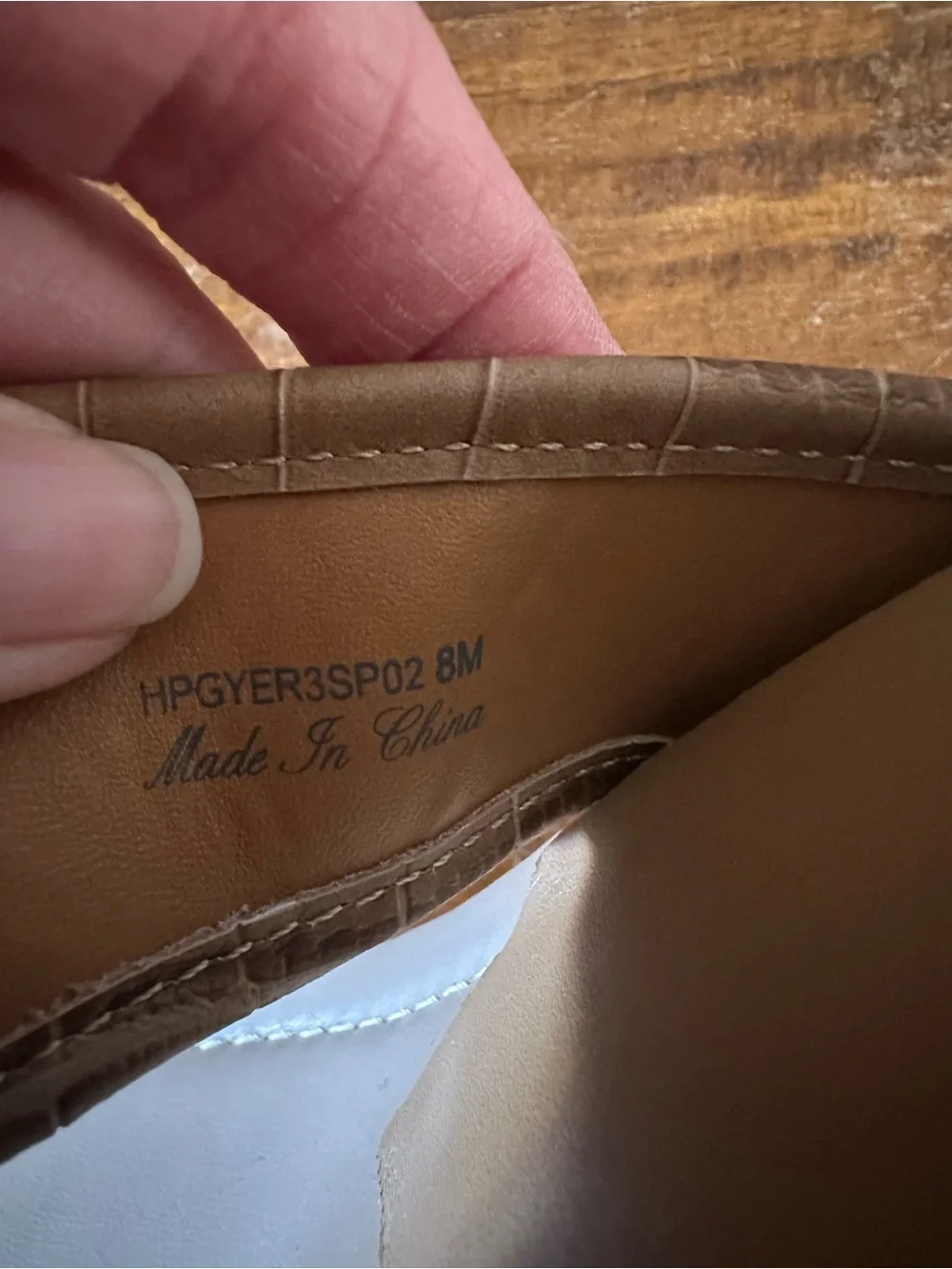 Donald Pliner Gyer Tan Suede Wedge Thong Sandals - Size 8